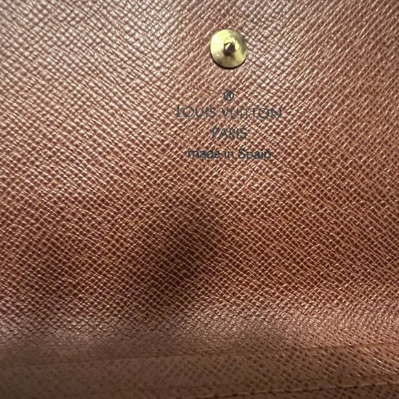 LOUIS VUITTON Porte Tresor Etui Papier Travel ~ Passport Wallet | Vintage - Picture 7 of 16